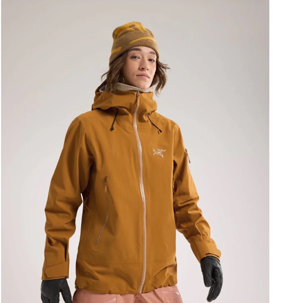 NWT Arc'teryx Women's Sentinel Relaxed Ski Jacket - Yukon Brown Size S